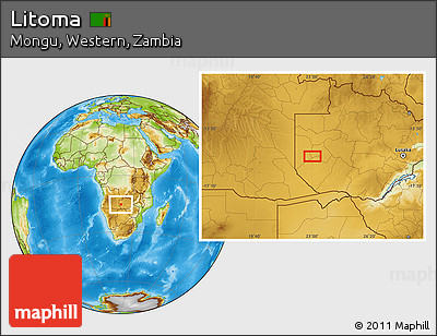 Physical Location Map of Litoma