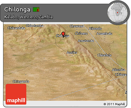 Satellite Panoramic Map of Chilonga