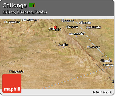 Satellite Panoramic Map of Chilonga