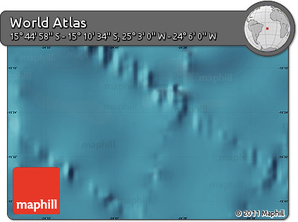 Satellite Map of the Area around 15° 27' 46" S, 24° 34' 30" W