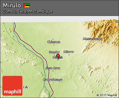 Physical 3D Map of Mirulo