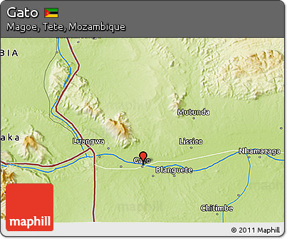 Physical 3D Map of Gato