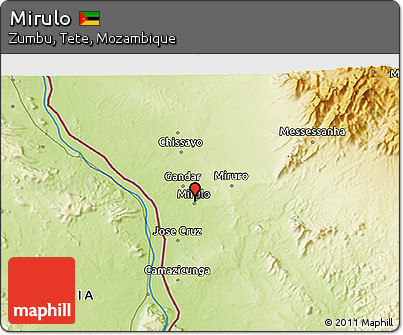 Physical 3D Map of Mirulo
