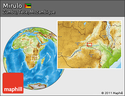 Physical Location Map of Mirulo