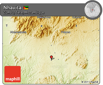 Physical Map of Nhavita