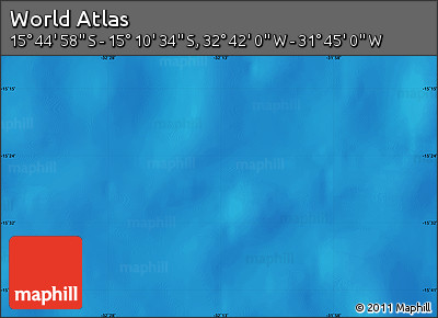Physical Map of the Area around 15° 27' 46" S, 32° 13' 30" W