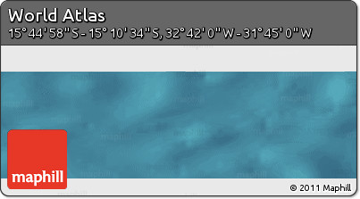 Satellite Panoramic Map of the Area around 15° 27' 46" S, 32° 13' 30" W