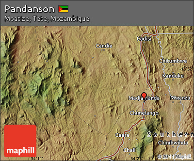 Satellite Map of Pandanson