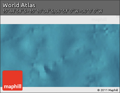 Satellite 3D Map of the Area around 15° 27' 46" S, 36° 28' 30" W