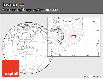 Blank Location Map of Inveia