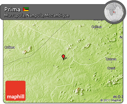 Physical 3D Map of Prima