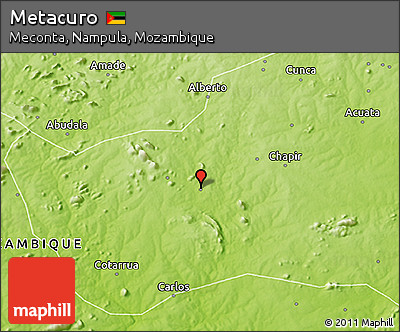 Physical 3D Map of Metacuro