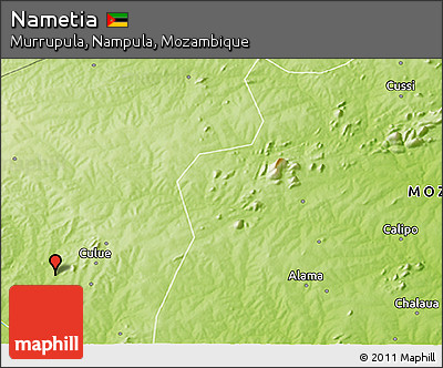 Physical 3D Map of Nametia