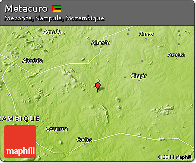 Physical 3D Map of Metacuro
