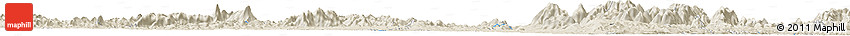 Shaded Relief Horizon Map of the Area around 15° 27' 46" S, 39° 52' 30" W Shaded Relief Horizon Map of the Area around 15° 27' 46" S, 39° 52' 30" W