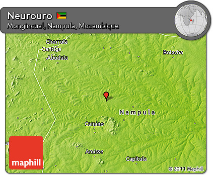 Physical 3D Map of Neurouro