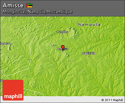 Physical 3D Map of Amisse