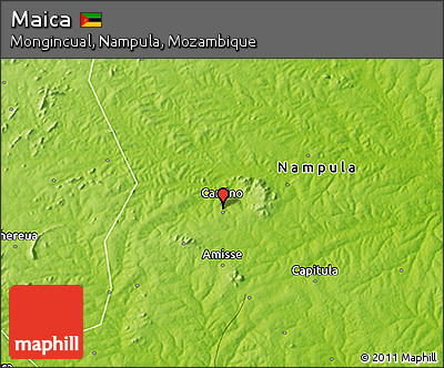 Physical 3D Map of Maica