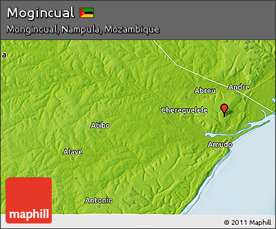 Physical 3D Map of Mogincual