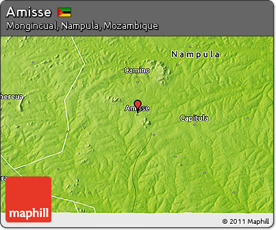 Physical 3D Map of Amisse