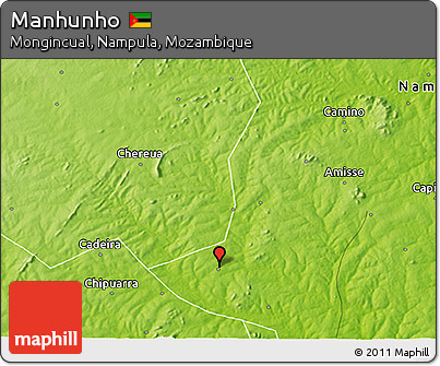 Physical 3D Map of Manhunho