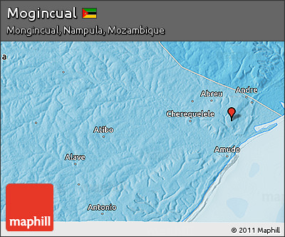 Political 3D Map of Mogincual