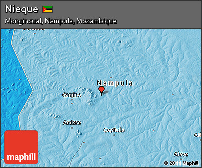 Political 3D Map of Nieque