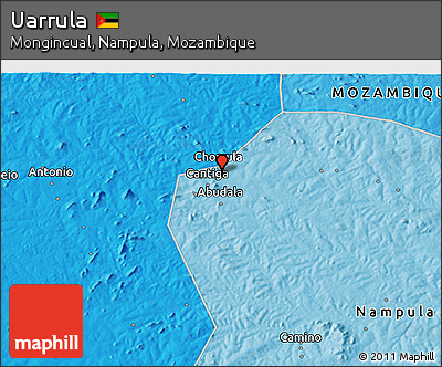 Political 3D Map of Uarrula