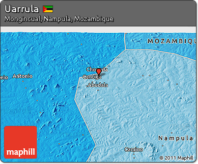 Political 3D Map of Uarrula
