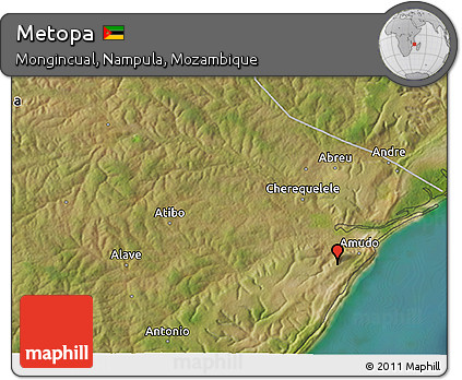 Satellite 3D Map of Metopa
