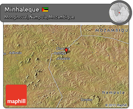 Satellite 3D Map of Minhaleque
