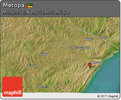 Satellite 3D Map of Metopa