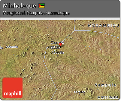 Satellite 3D Map of Minhaleque