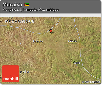 Satellite 3D Map of Mucaixa