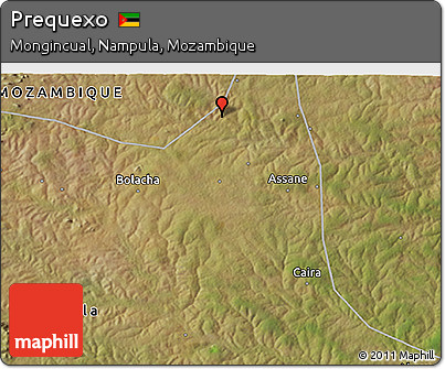 Satellite 3D Map of Prequexo