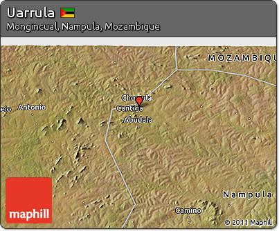 Satellite 3D Map of Uarrula