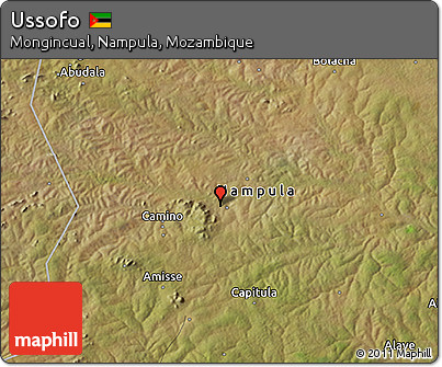 Satellite 3D Map of Ussofo