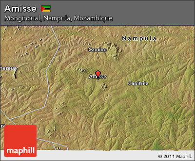 Satellite 3D Map of Amisse