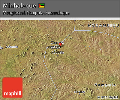 Satellite 3D Map of Minhaleque