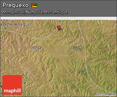 Satellite 3D Map of Prequexo