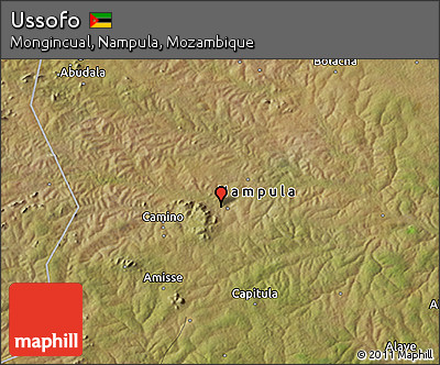 Satellite 3D Map of Ussofo