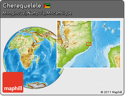 Physical Location Map of Cherequelele