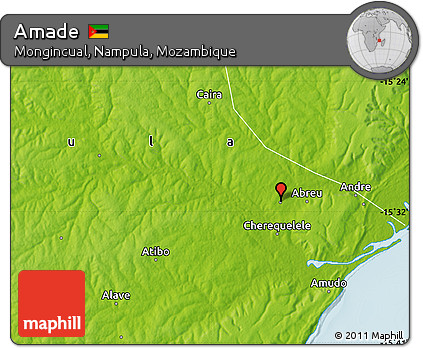 Physical Map of Amade