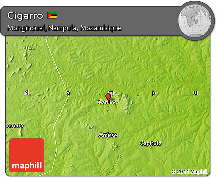Physical Map of Cigarro