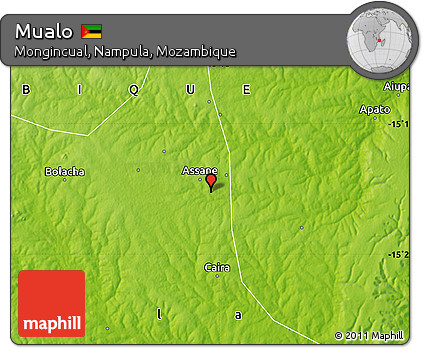 Physical Map of Mualo