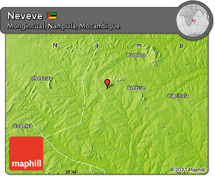 Physical Map of Neveve