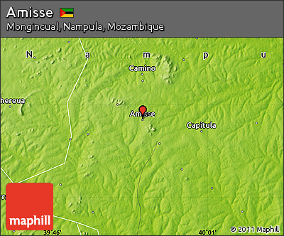 Physical Map of Amisse