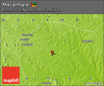 Physical Map of Mecanhare