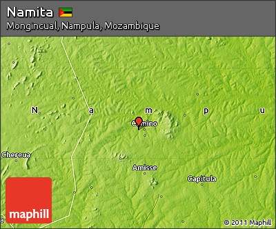 Physical Map of Namita