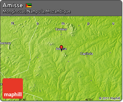 Physical Map of Amisse